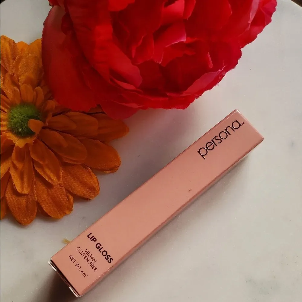 Persona Shimmer Lip Gloss in Honey Shimmering Bronze Pearl